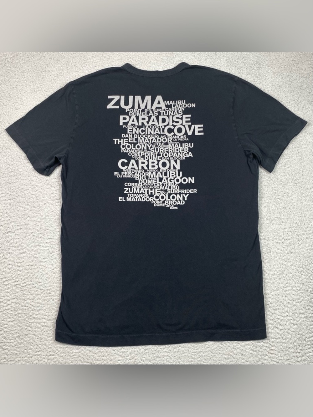 James Perse Yosemite T Shirt Men's Size 3 (L) Black Short Sleeve Crewneck Cotton